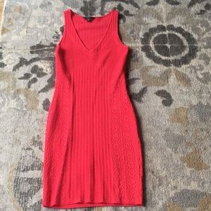 Elegant Red Sleeveless Dress